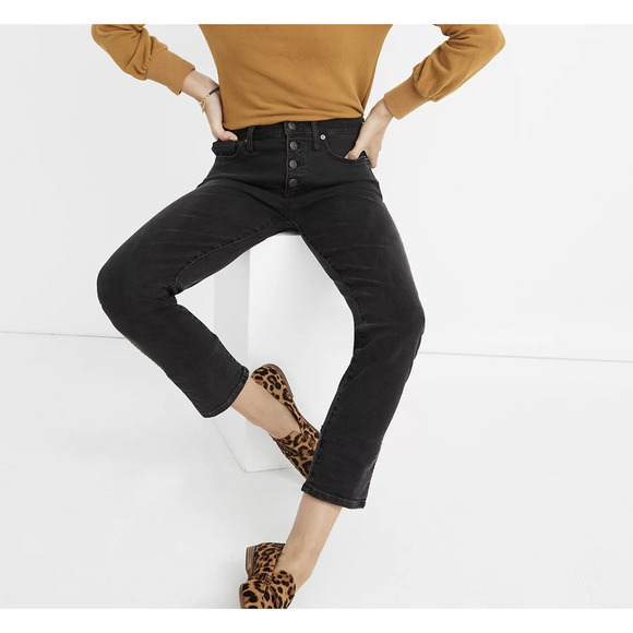 Madewell Denim - Madewell Stovepipe Jeans Washed Grey